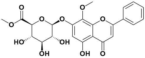 千层纸素A-7-0-&beta;-D-葡萄糖醛酸苷甲酯 - Adamas
