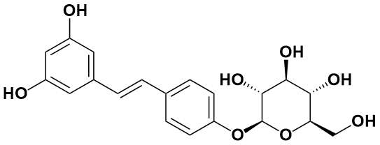 白藜芦醇-4&prime;-O-葡萄糖苷