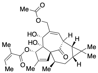巨大戟醇-3-O-当归酸-20-乙酸酯