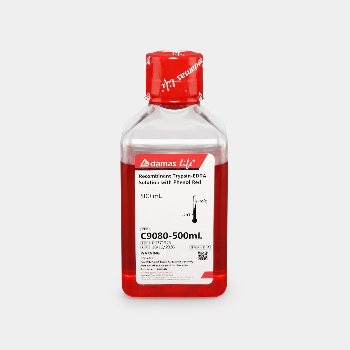 重组胰酶细胞消化液 (含酚红)