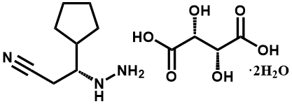 (R)-3-环戊基-3-肼基丙腈-L-酒石酸盐二水合物 - Adamas