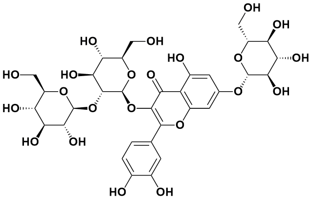 槲皮素-3-槐二糖-7-葡萄糖苷 - Adamas