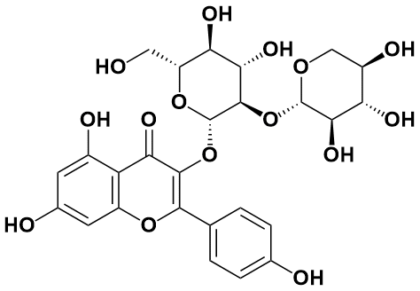 山柰酚-3-O-桑布双糖苷 - Adamas