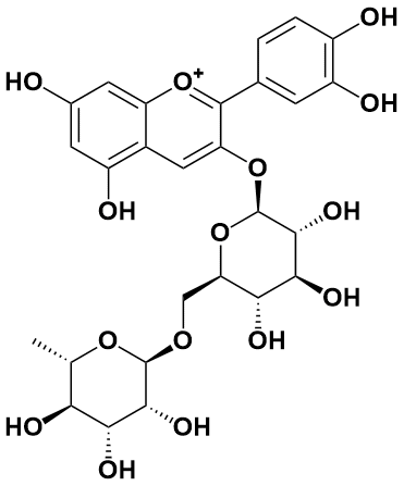 矢车菊素-3-芸香糖苷 - Adamas