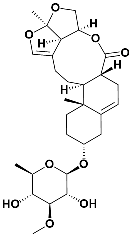 芫花叶白前甙元 C O-beta-D-吡喃黄夹竹桃糖苷 - Adamas