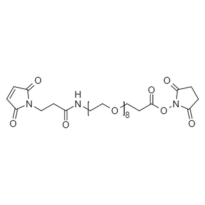 α-马来酰亚氨基丙酰-ω-琥珀酰亚胺-八聚乙二醇