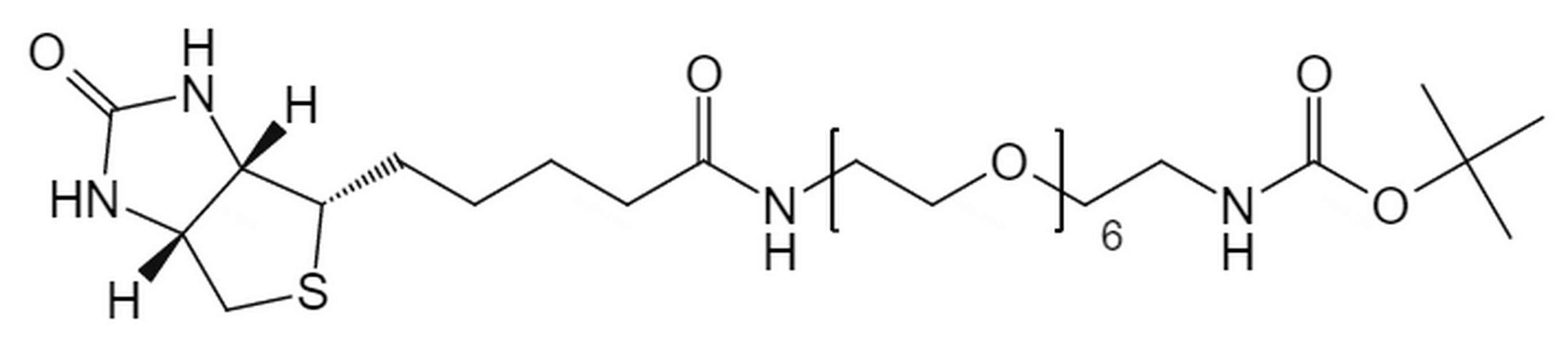 (22-氧代-26-26-((3aS,4S,6aR)-2-氧代六氢-1H-噻吩并[3,4-d]咪唑-4-基)-3,6,9,12,15,18-六氧杂-21-氮杂二十六烷基)氨基甲酸叔丁酯 - BIOMATRIK/浙江博美生物