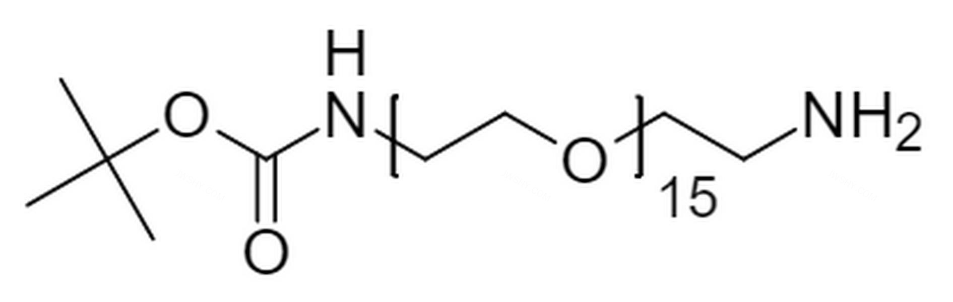 叔丁氧羰基十五聚乙二醇胺 - BIOMATRIK/浙江博美生物