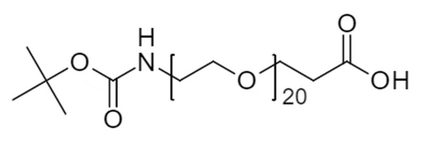 试剂-BocNH-PEG20-CH2CH2COOH
