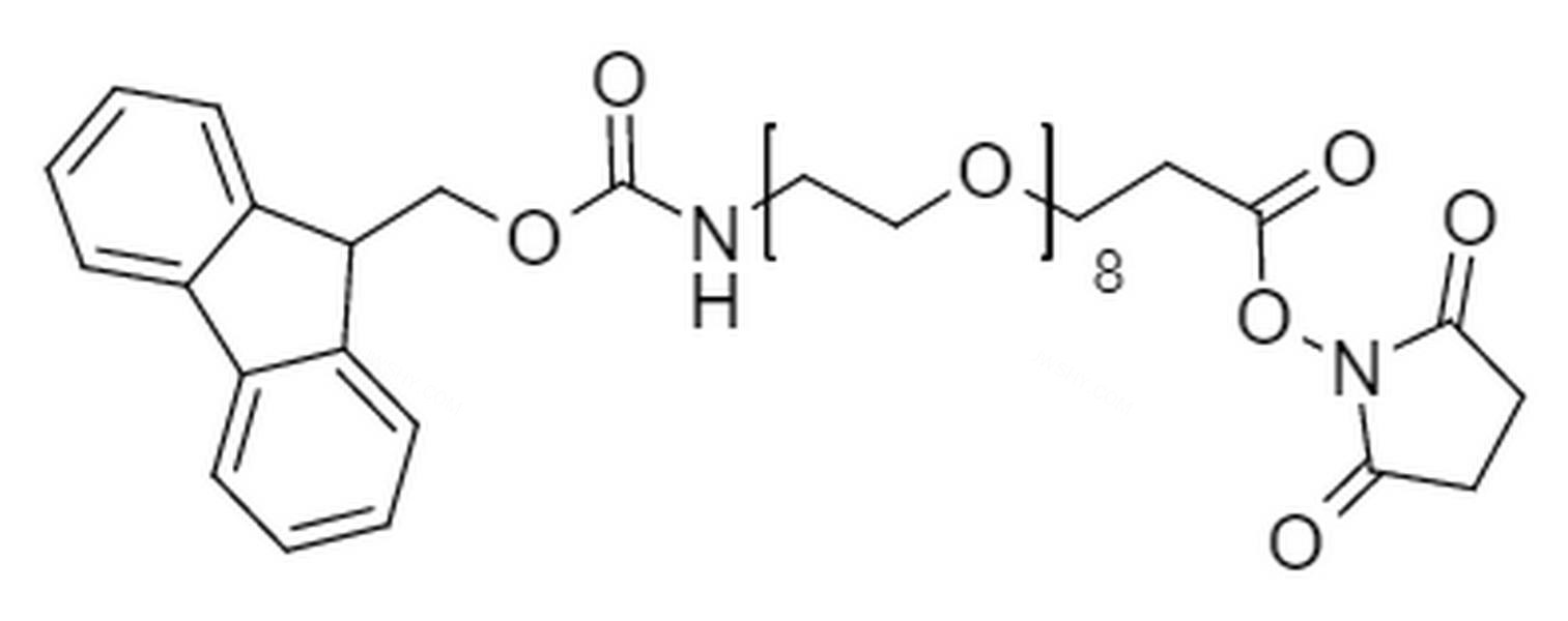 Fmoc-NH-PEG8-NHS酯