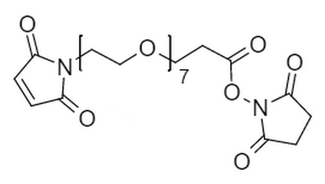 马来酰亚胺-七聚乙二醇-NHS 酯
