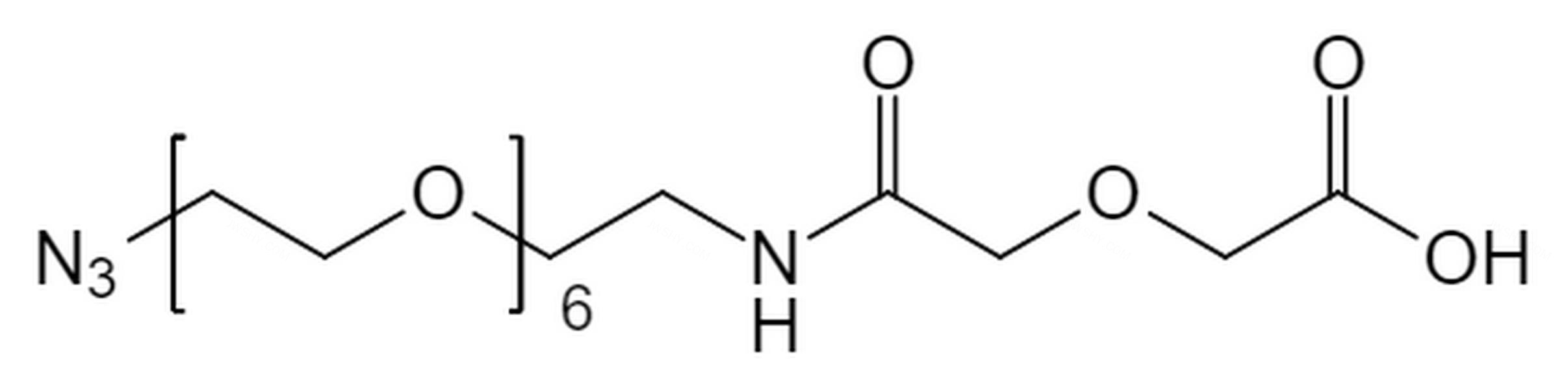 试剂-N3-CH2CH2-PEG6-CH2CH2NHCOCH2OCH2COOH