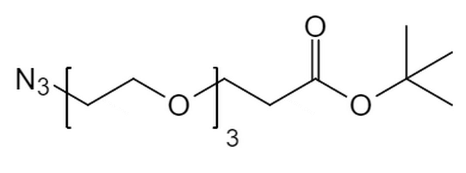 3-[2-[2-(2-叠氮基乙氧基)乙氧基]乙氧基]丙酸叔丁酯