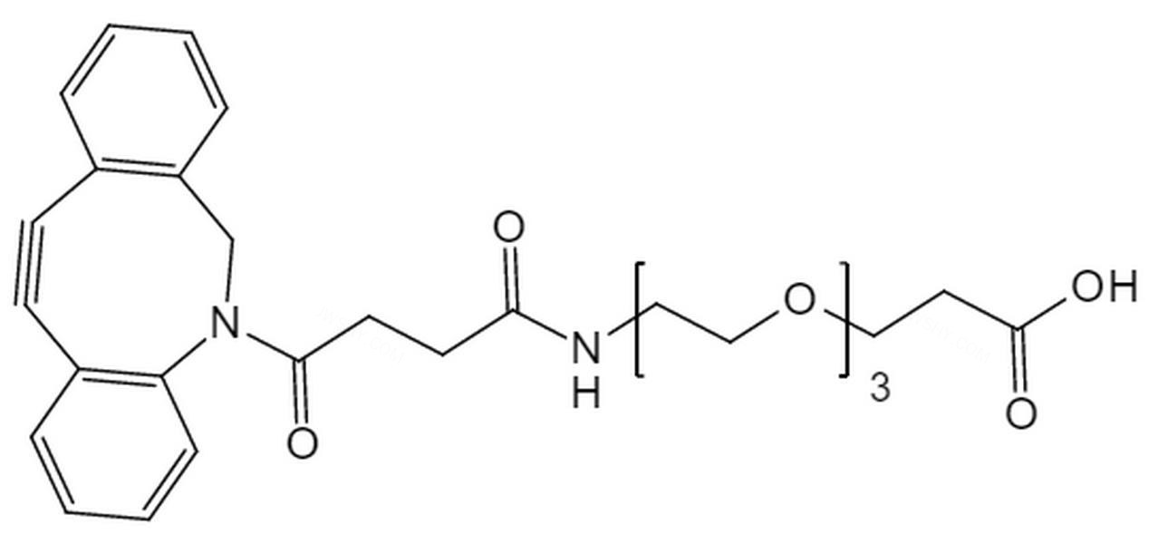 二苯并环辛炔-三聚乙二醇-酸