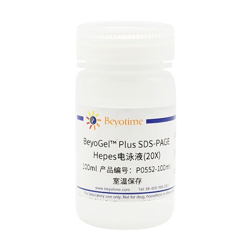 BeyoGel Plus SDS-PAGE Hepes电泳液(20X) - Beyotime/碧云天