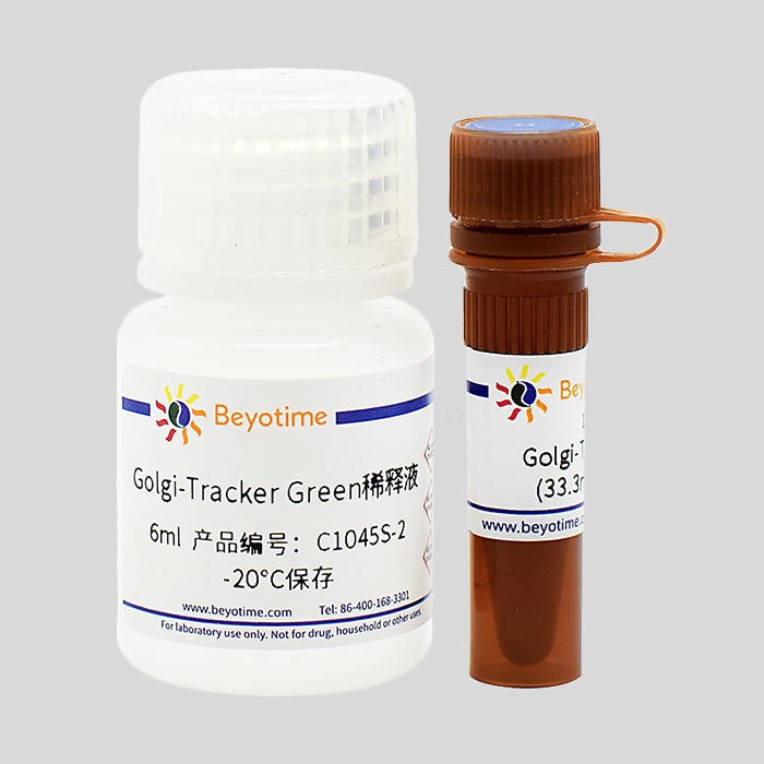 Golgi-Tracker Green (高尔基体绿色荧光探针) - Beyotime/碧云天