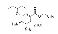 (3R,4R,5S)-4,5-二氨基-3-(戊基-3-氧基)环己-1-烯羧酸乙酯盐酸盐