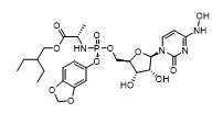 2-乙基丁基((S)-(苯并[d][1,3]二恶英-5-丙氧基)((2R,3S,4R,5R)-3,4-二羟基-5-(4-(羟胺基)-2-氧嘧啶-1(2H)-基)四氢呋喃-2-基)甲氧基)磷酰基)-L-… - 大赛璐