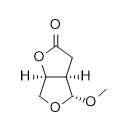 (3aR,4R,6aS)-四氢-4-甲氧基-呋喃并呋喃-2(3H)-酮