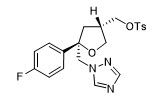((3S,5R)-5-((1H-1,2,4-三唑-1-基)甲基)-5-四氢呋喃-3-基)甲基-4-甲基苯磺酸