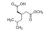 (S)-3-(2-甲氧基-2-氧乙基)-5-甲基己酸