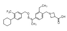 (Z)-1-(4-环己-3-三氟甲基苄氧亚氨乙基)氮杂环丁-3-酸 - 大赛璐