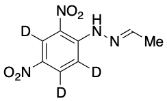药物标准品Acetaldehyde 2,4-Dinitrophenylhydrazone-d3 - TRC