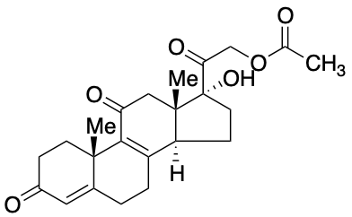 药物标准品21-Acetyl-17,21-dihydroxy-pregna-4,8-diene-3,11,20-trione - TRC
