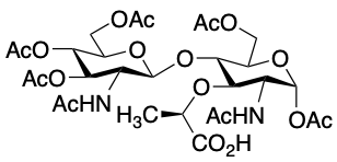 药物标准品2-Acetamido-4-O-(2-acetamido-2-deoxy-&beta;-D-glucopyranosyl)-1,6-di-O-N-acetyl-&alpha;-D-muram… - TRC