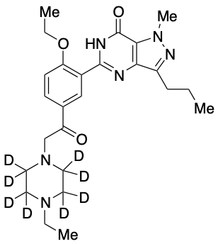 药物标准品Acetildenafil-d8 - TRC