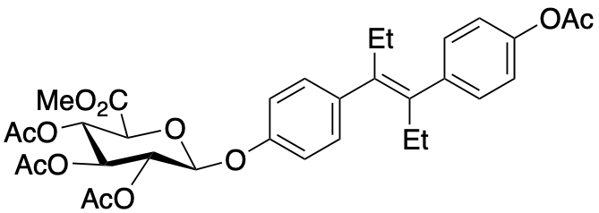 药物标准品Acetyldiethylstilbestrol 2,3,4-Tri-O-acetyl-&beta;-D-glucuronide Methyl Ester - TRC