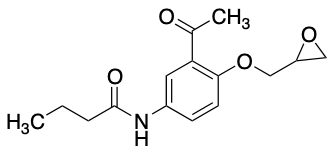 药物标准品3&rsquo;-Acetyl-4&rsquo;-(2,3-epoxypropoxy)butyranilide - TRC