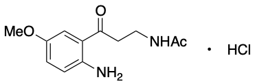 药物标准品N-&gamma;-Acetyl-5-methoxykynurenamine Hydrochloride - TRC
