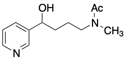 药物标准品4-(Acetylmethylamino)-1-(3-pyridyl)-1-butanol-d6 - TRC