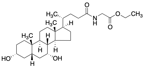 药物标准品N-[(3&alpha;,5&beta;,7&alpha;)-3,7-Dihydroxy-24-oxocholan-24-yl]-glycine Ethyl Ester - TRC