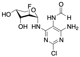 药物标准品N-[4-Amino-2-chloro-6-[(2-deoxy-2-fluoro-&alpha;-D-arabinopyranosyl)amino]-5-pyrimidinyl]-forma… - TRC