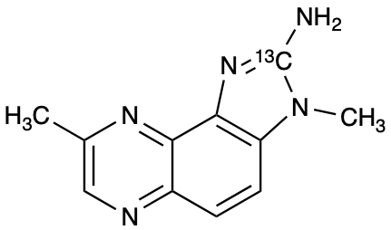 药物标准品2-Amino-3,8-dimethylimidazo[4,5-f]quinoxaline-2-13C - TRC