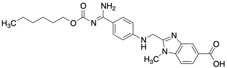 药物标准品2-[[[4-[(Z)-Amino[[(hexyloxy)carbonyl]imino]methyl]phenyl]amino]methyl]-1-methyl-1H-benzimidazo… - TRC