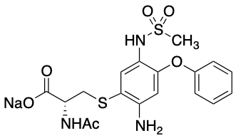 药物标准品Amino Nimesulide NAC Adduct Sodium Salt - TRC