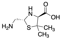 药物标准品D-2-(Aminomethyl)-5,5-dimethyl-4-thiazolidinecarboxylic Acid - TRC