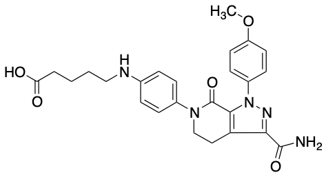 药物标准品5-[[4-[3-(Aminocarbonyl)-1,4,5,7-tetrahydro-1-(4-methoxyphenyl)-7-oxo-6H-pyrazolo[3,4-c]pyridin… - TRC