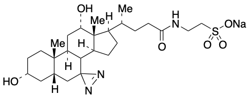 药物标准品7,7-Azo-3-&alpha;,12-&alpha;-dihydroxytaurocholanic Acid Sodium Salt - TRC