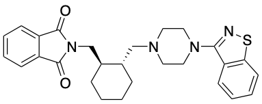 药物标准品2-​[[(1R,​2R)​-​2-​[[4-​(1,​2-​Benzisothiazol-​3-​yl)​-​1-​piperazinyl]​methyl]​cyclohexyl]​met… - TRC