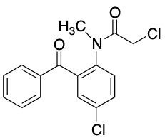 药物标准品N-(2-Benzoyl-4-chlorophenyl)-2-chloro-N-methylacetamide - TRC