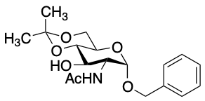 药物标准品Benzyl 2-Acetamido-2-deoxy-4,6-O-isopropylidene-&alpha;-D-glucopyranoside - TRC