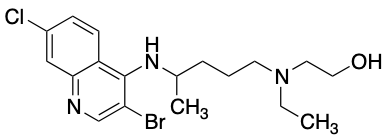 药物标准品3-Bromo-7-chloro Hydroxychloroquine - TRC