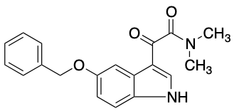 药物标准品2-(5-Benzyloxy-1H-indol-3-yl)-N,N-dimethyl-2-oxoacetamide - TRC