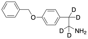 药物标准品2-[4-(Benzyloxy)phenyl]ethanamine-d4 - TRC