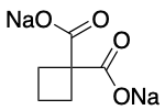 药物标准品1,1-Cyclobutanedicarboxylic Acid Disodium Salt