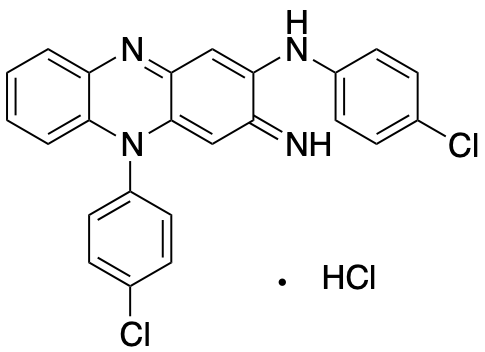 药物标准品N,5-Bis(4-chlorophenyl)-3,5-dihydro-3-imino-2-phenazinamine Hydrochloride - TRC